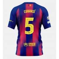 Barcelona Pau Cubarsi #5 Domáci futbalový dres 2025-26 Krátky Rukáv